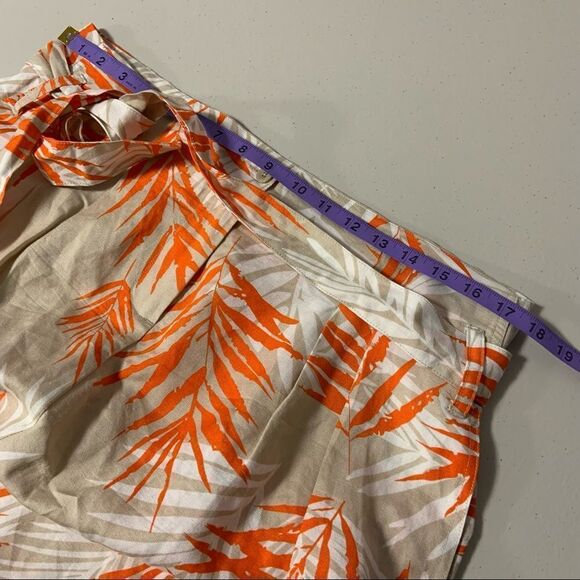 𝅺sandro Paper Bag Tropical Print Skirt - Picture 6 of 7
